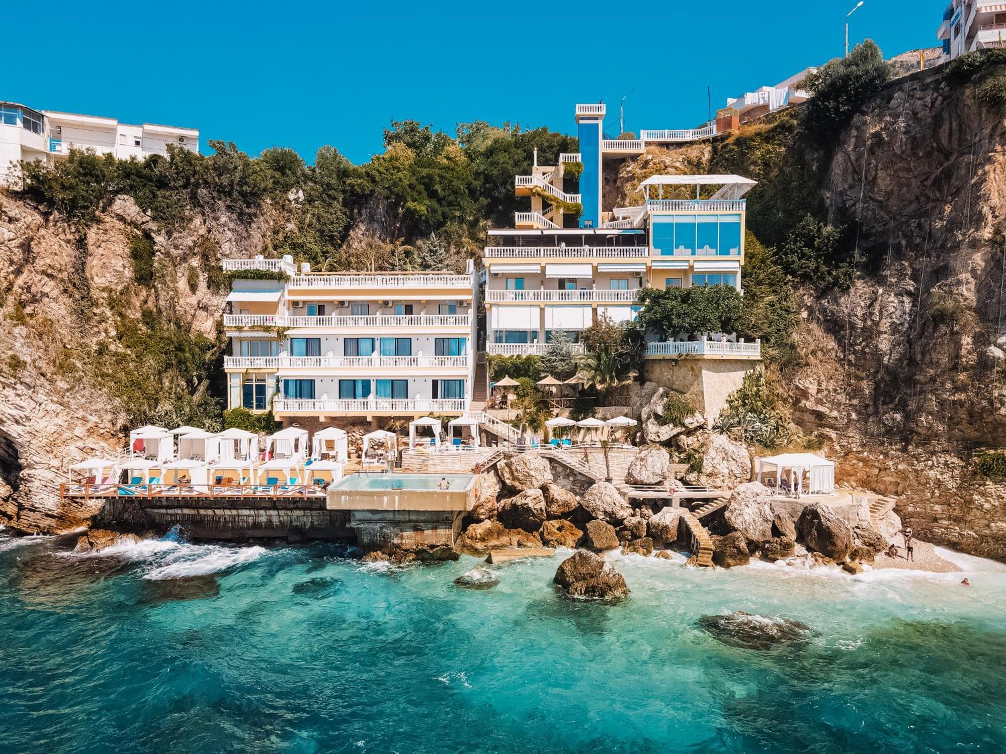 Hotel Liro Vlorë Buitenkant foto